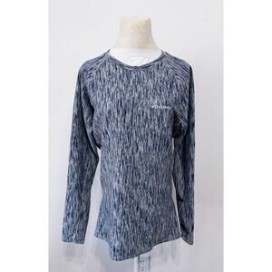 VOORMI women’s long‑sleeve crew performance top sz L outdoor hiking layers